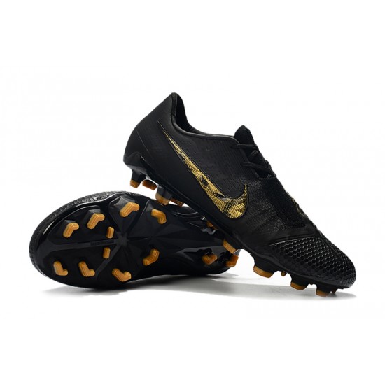 Nike Phantom VNM Elite FG Black Gold 39-45