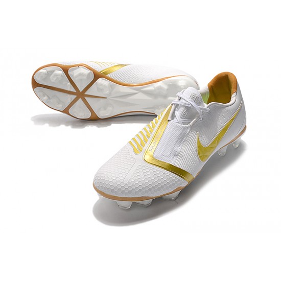 Nike Phantom VNM Elite FG Gold White 39-45