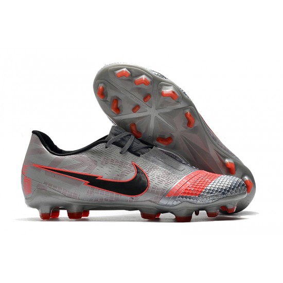 Nike Phantom VNM Elite FG Grey Red Black 39-45