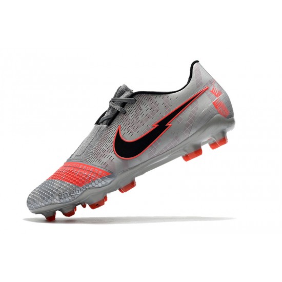 Nike Phantom VNM Elite FG Grey Red Black 39-45