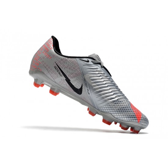 Nike Phantom VNM Elite FG Grey Red Black 39-45