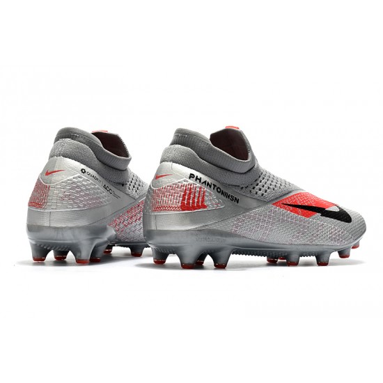 Nike Phantom VSN 2 Elite DF AG-PRO Grey Black Red 39-45