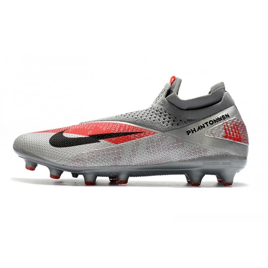 Nike Phantom VSN 2 Elite DF AG-PRO Grey Black Red 39-45