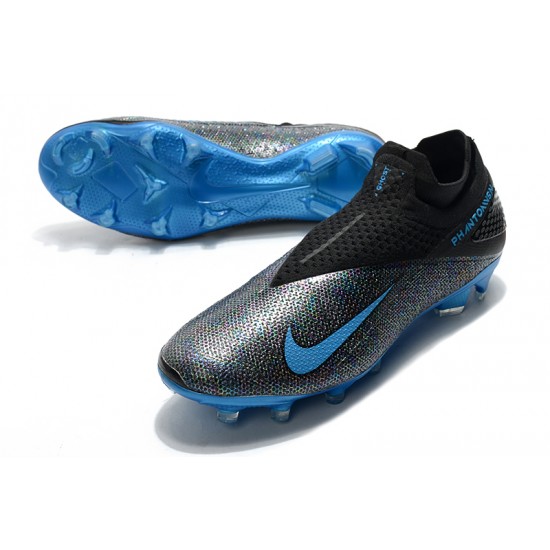 Nike Phantom VSN 2 Elite DF FG Black Blue 39-45