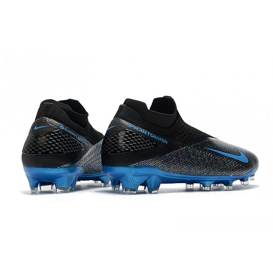 Nike Phantom VSN 2 Elite DF FG Black Blue 39-45