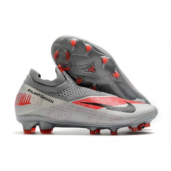 Nike Phantom VSN 2 Elite DF FG Grey Red Black 39-45