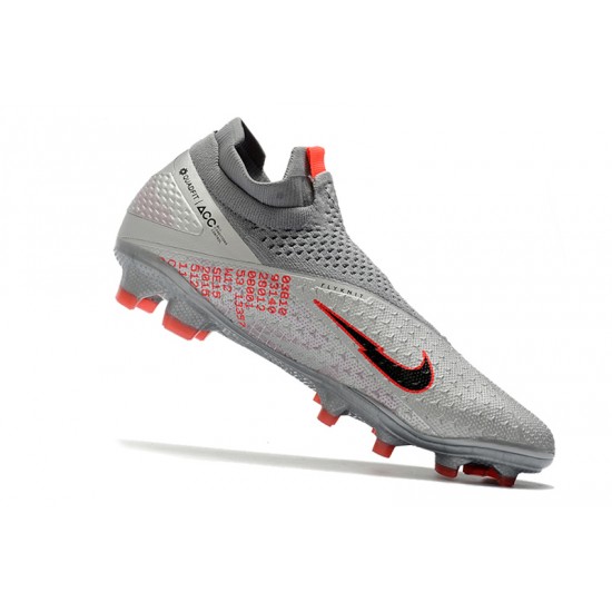 Nike Phantom VSN 2 Elite DF FG Grey Red Black 39-45