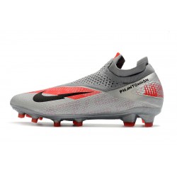 Nike Phantom VSN 2 Elite DF FG Grey Red Black 39-45