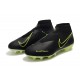 Nike Phantom VSN Elite DF FG Black Green 39-45