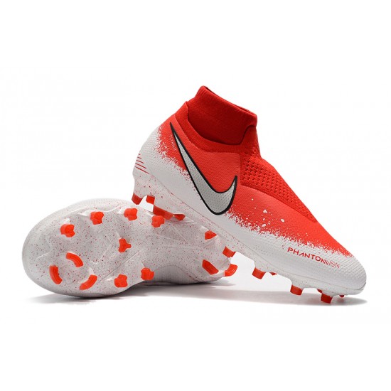 Nike Phantom VSN Elite DF FG Red White 39-45