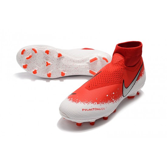 Nike Phantom VSN Elite DF FG Red White 39-45