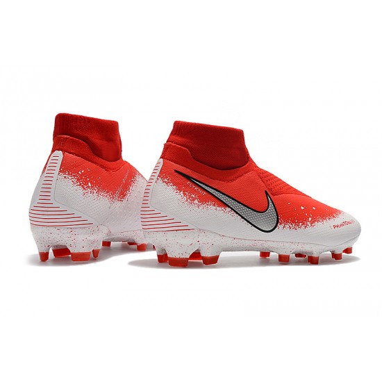 Nike Phantom VSN Elite DF FG Red White 39-45