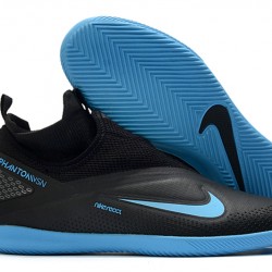 Nike Phantom Vison II Club DF IC Black Blue 39-45