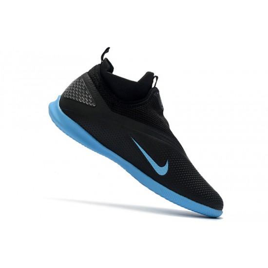 Nike Phantom Vison II Club DF IC Black Blue 39-45