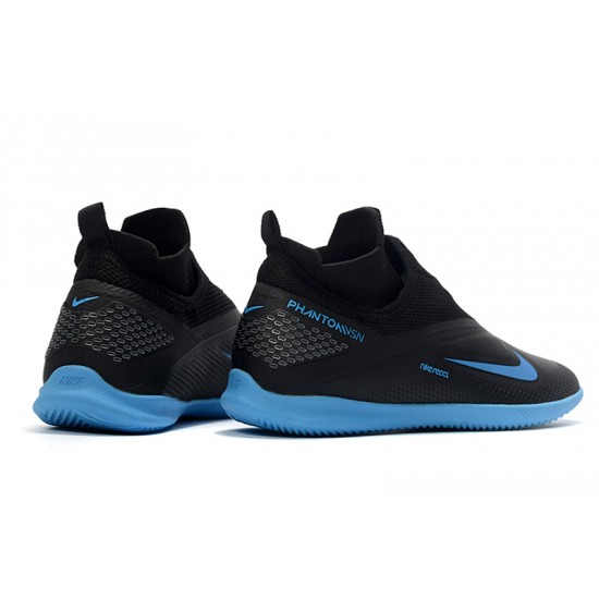 Nike Phantom Vison II Club DF IC Black Blue 39-45