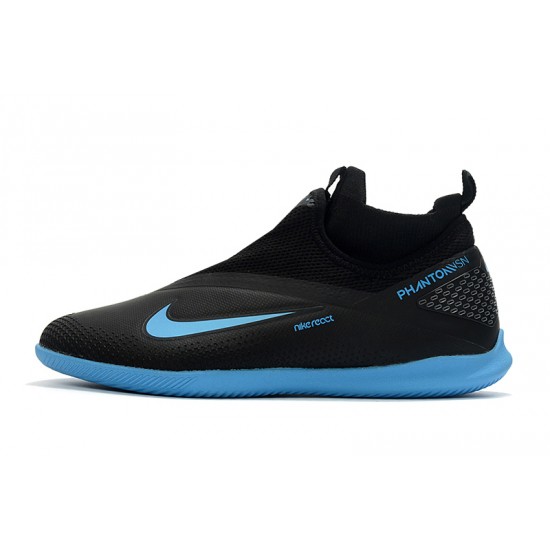 Nike Phantom Vison II Club DF IC Black Blue 39-45