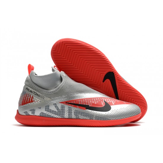 Nike Phantom Vison II Club DF IC Grey Red 39-45