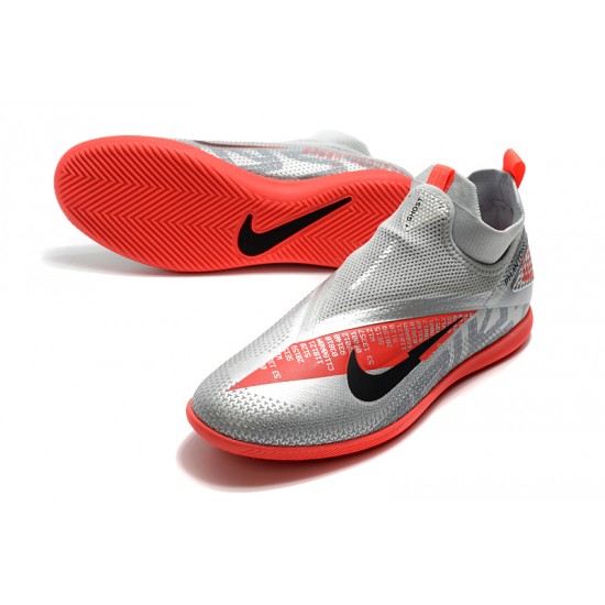 Nike Phantom Vison II Club DF IC Grey Red 39-45