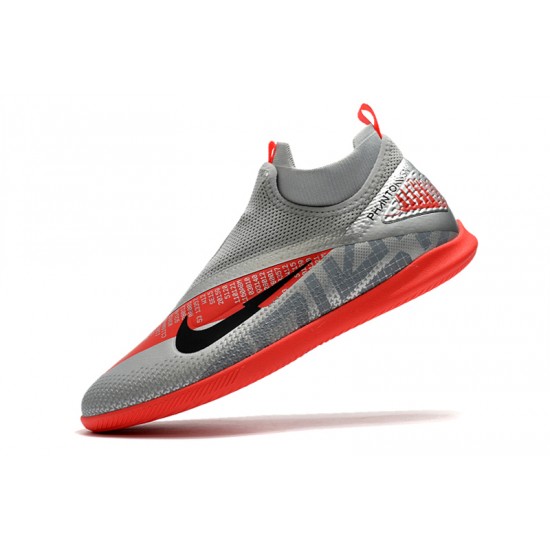 Nike Phantom Vison II Club DF IC Grey Red 39-45