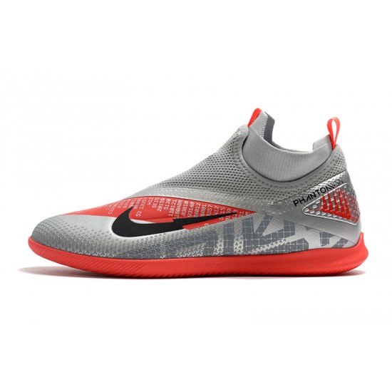 Nike Phantom Vison II Club DF IC Grey Red 39-45