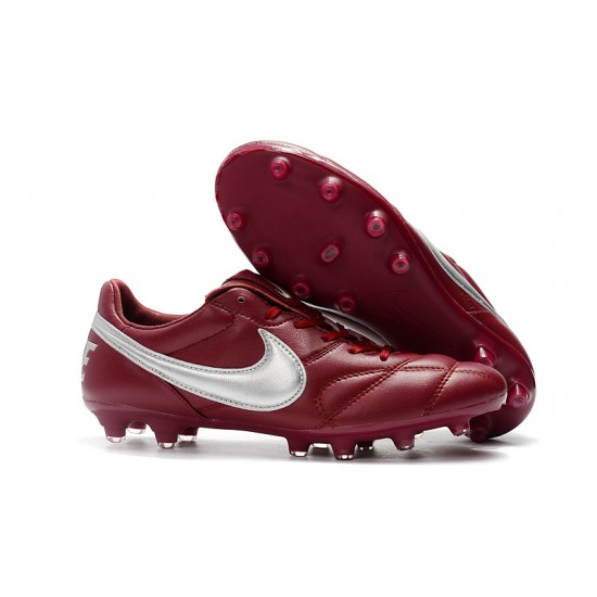 Nike Premier 2.0 FG Red Silver 39-45