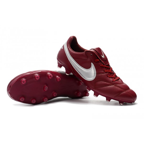 Nike Premier 2.0 FG Red Silver 39-45