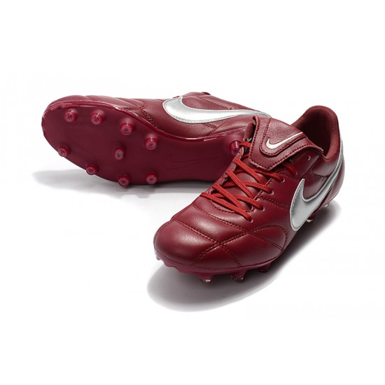 Nike Premier 2.0 FG Red Silver 39-45