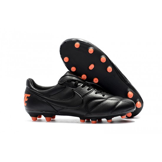 Nike Premier 2.0 FG Triple Black Orange 39-45