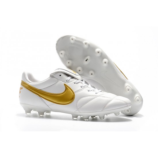 Nike Premier 2.0 FG White Gold 39-45