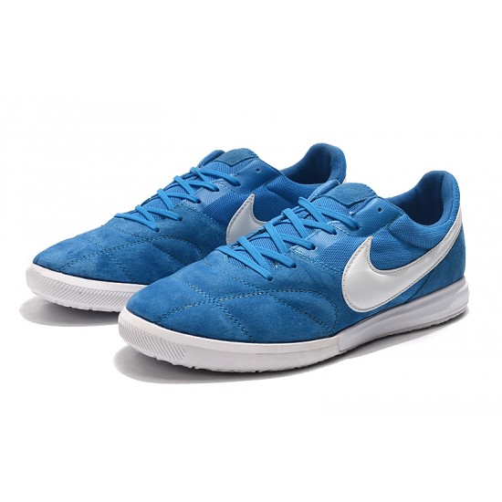 Nike Premier II Sala IC FG Blue Silver 39-45