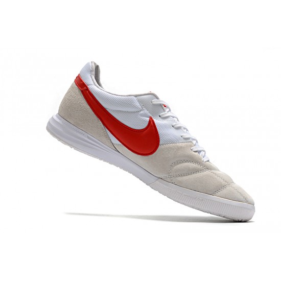 Nike Premier II Sala IC FG White Red 39-45