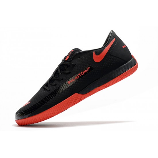 Nike React Phantom GT Pro IC Black Red 39-45