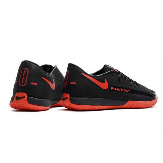 Nike React Phantom GT Pro IC Black Red 39-45