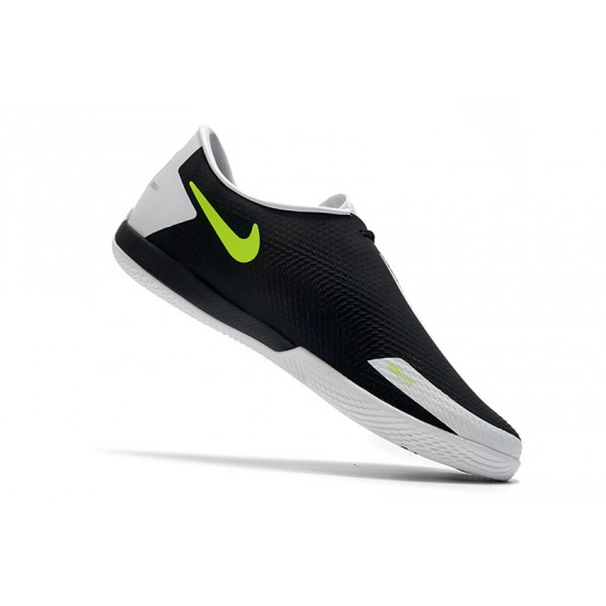 Nike React Phantom GT Pro IC White Black Green 39-45