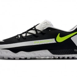 Nike React Phantom GT Pro TF Black Grey Green 39-45