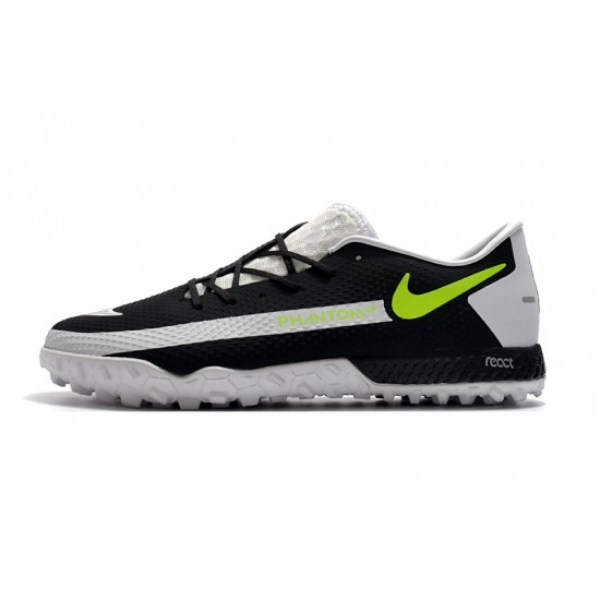 Nike React Phantom GT Pro TF Black Grey Green 39-45