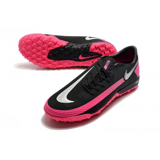 Nike React Phantom GT Pro TF Black Pink Grey 39-45