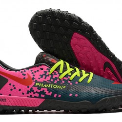 Nike React Phantom GT Pro TF Pink Green Black 39-45