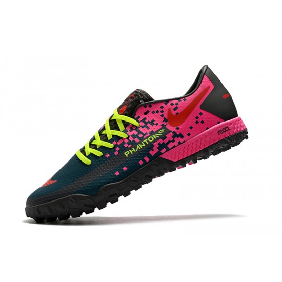 Nike React Phantom GT Pro TF Pink Green Black 39-45