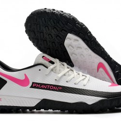 Nike React Phantom GT Pro TF White Black Pink 39-45