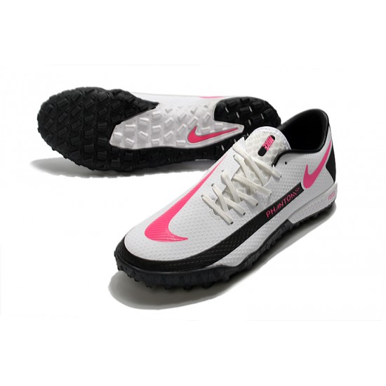 Nike React Phantom GT Pro TF White Black Pink 39-45