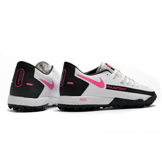 Nike React Phantom GT Pro TF White Black Pink 39-45