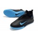 Nike React Phantom Vision 2 Pro Dynamic Fit IC Black Blue 39-45