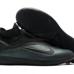 Nike React Phantom Vision 2 Pro Dynamic Fit IC Black Green 39-45