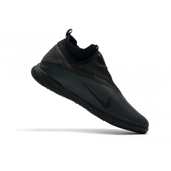 Nike React Phantom Vision 2 Pro Dynamic Fit IC Black Green 39-45