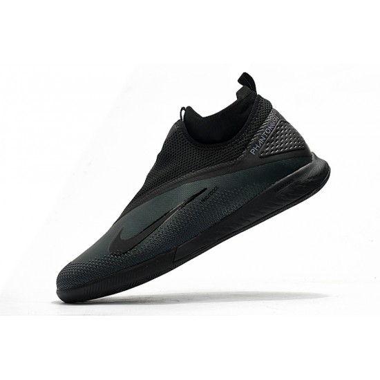 Nike React Phantom Vision 2 Pro Dynamic Fit IC Black Green 39-45