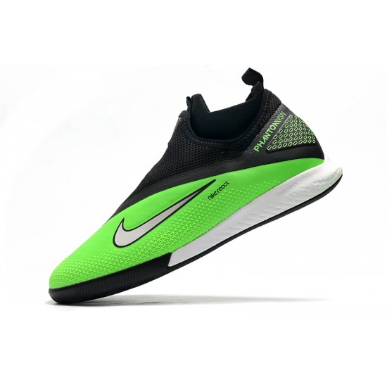 Nike React Phantom Vision 2 Pro Dynamic Fit IC Green Black 39-45