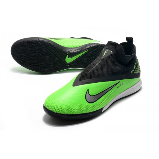 Nike React Phantom Vision 2 Pro Dynamic Fit IC Green Black 39-45