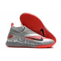 Nike React Phantom Vision 2 Pro Dynamic Fit IC Grey Red 39-45