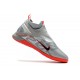 Nike React Phantom Vision 2 Pro Dynamic Fit IC Grey Red 39-45